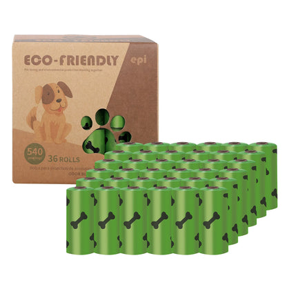 EPI Biodegradable Dog Poop Bags with Dispenser - PetNatureLove