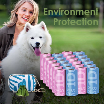 EPI Biodegradable Dog Poop Bags with Dispenser - PetNatureLove