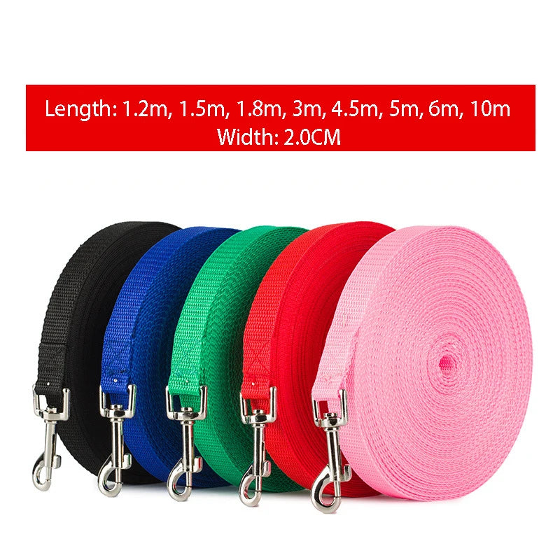 Longer Pet Leashes Rope - Outdoor Training & Running Dog Leash - PetNatureLove