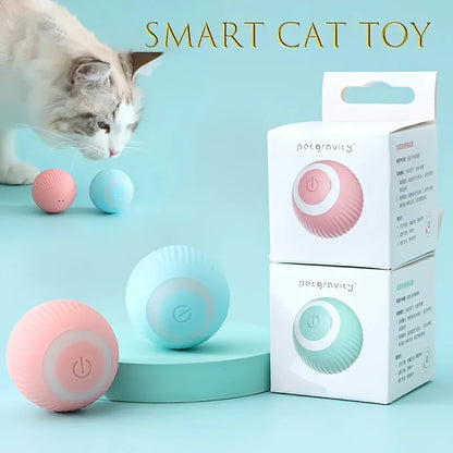 Electric Automatic Bounce Ball Toy for Cats and Small Dogs - PetNatureLove