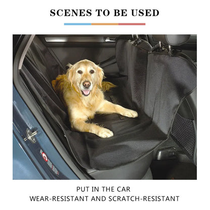 Waterproof & Anti-Slip Dog Car Seat Cover - Protect Your Vehicle from Pet Hair & Messes