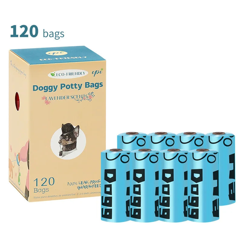 EPI Biodegradable Dog Poop Bags with Dispenser - PetNatureLove