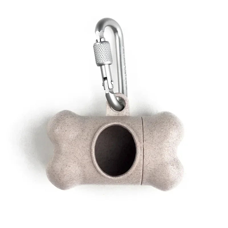 Bone-Shaped Dog Poop Bag Dispenser and Waste Carrier - PetNatureLove