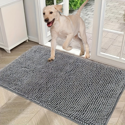 bsorbent Dog Door Mat for Muddy Paws - PetNatureLove